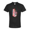 Unisex Poly-Rich V-Neck T-Shirt Thumbnail
