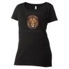 Women's Poly-Rich Scoop Neck T-Shirt Thumbnail