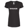 Women's Poly-Rich V-Neck T-Shirt Thumbnail